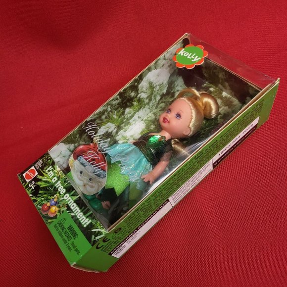Barbie Kelly Holiday Party Kelly Doll Tree Ornament 2004 - Picture 11 of 14